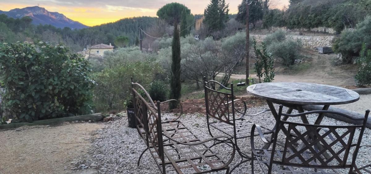 Villa Cigalons En Pleine Pinede Avec Piscine Chauffee De Mai A Septembre Auriol Eksteriør billede