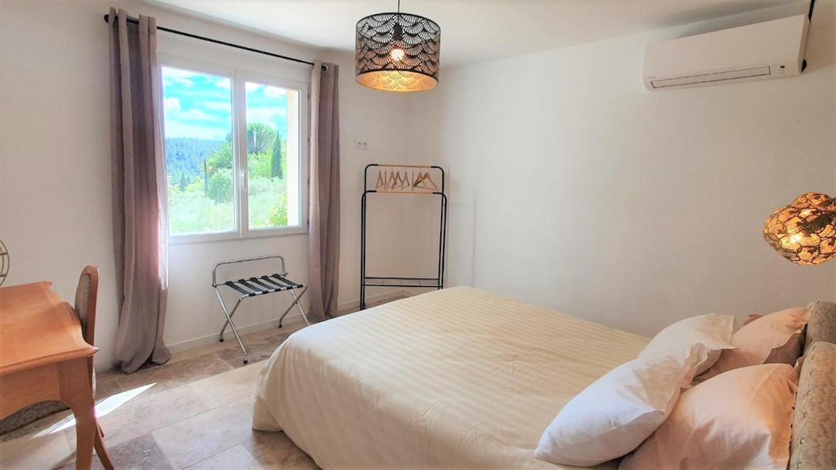 Villa Cigalons En Pleine Pinede Avec Piscine Chauffee De Mai A Septembre Auriol Eksteriør billede